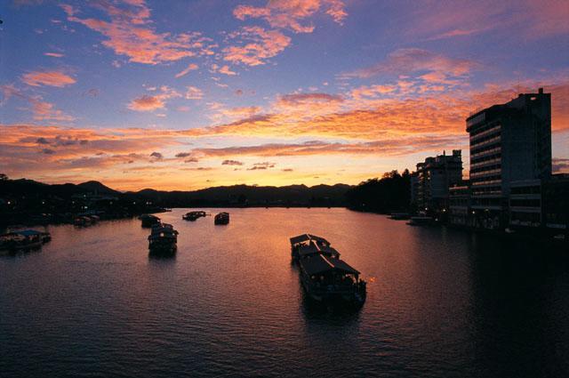 Riverside Hotel Sansuikan Хита Экстерьер фото